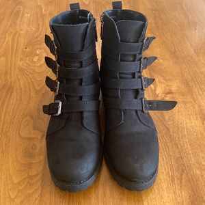 Blondo waterproof buckled moto boots